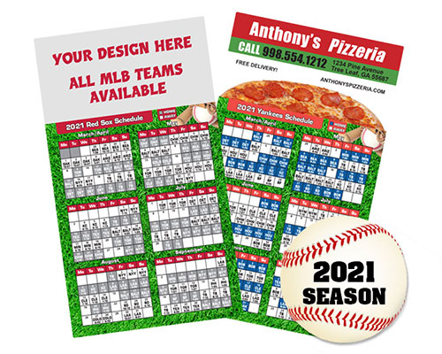 2021 Baseball Schedule Magnets Are a Home Run! - Continental BizMag